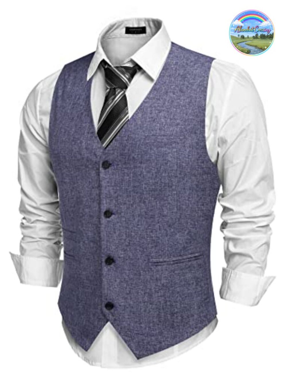 Men's Casual Business Vest Slim Fit Suit Waistcoat